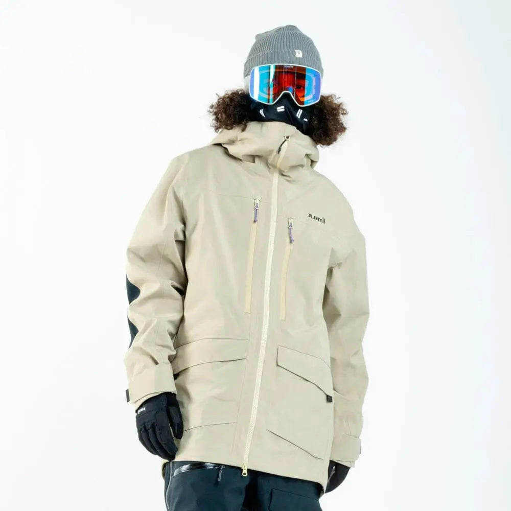 Planks Charger 3L Shell Jacket Mushroom M
