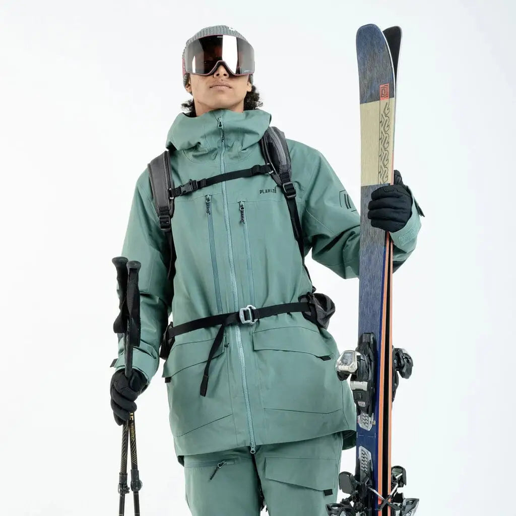 Planks Charger 3L Shell Jacket Sage Green M
