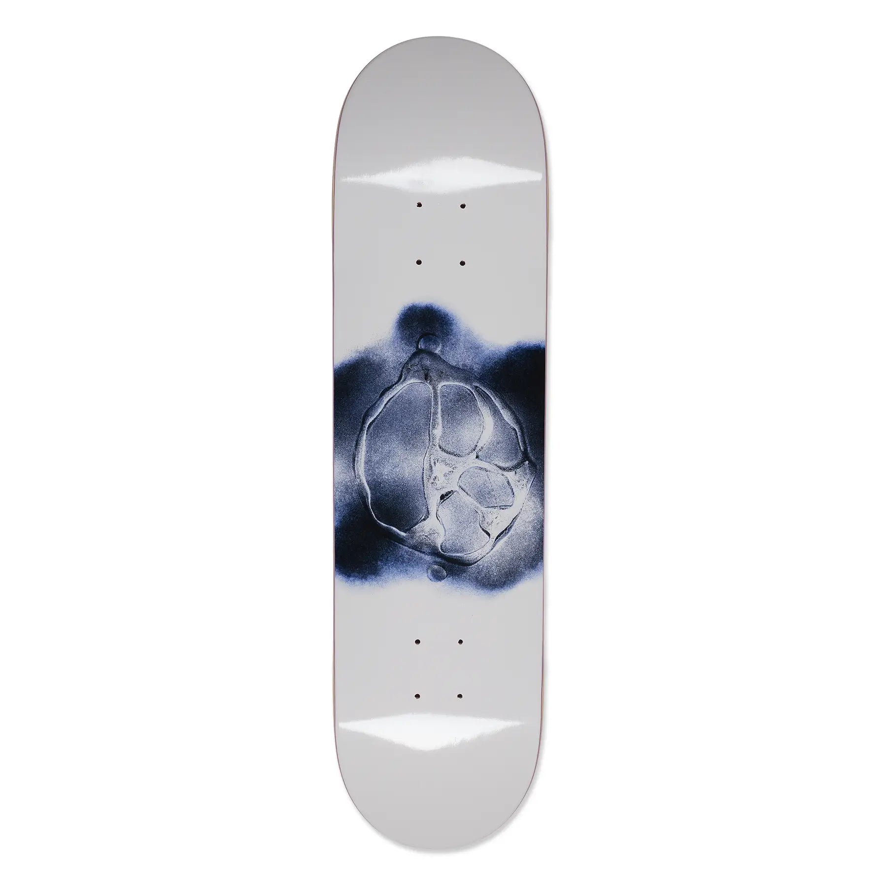 Polar Skate Co. Stroke Team Logo Cream Skate Deck