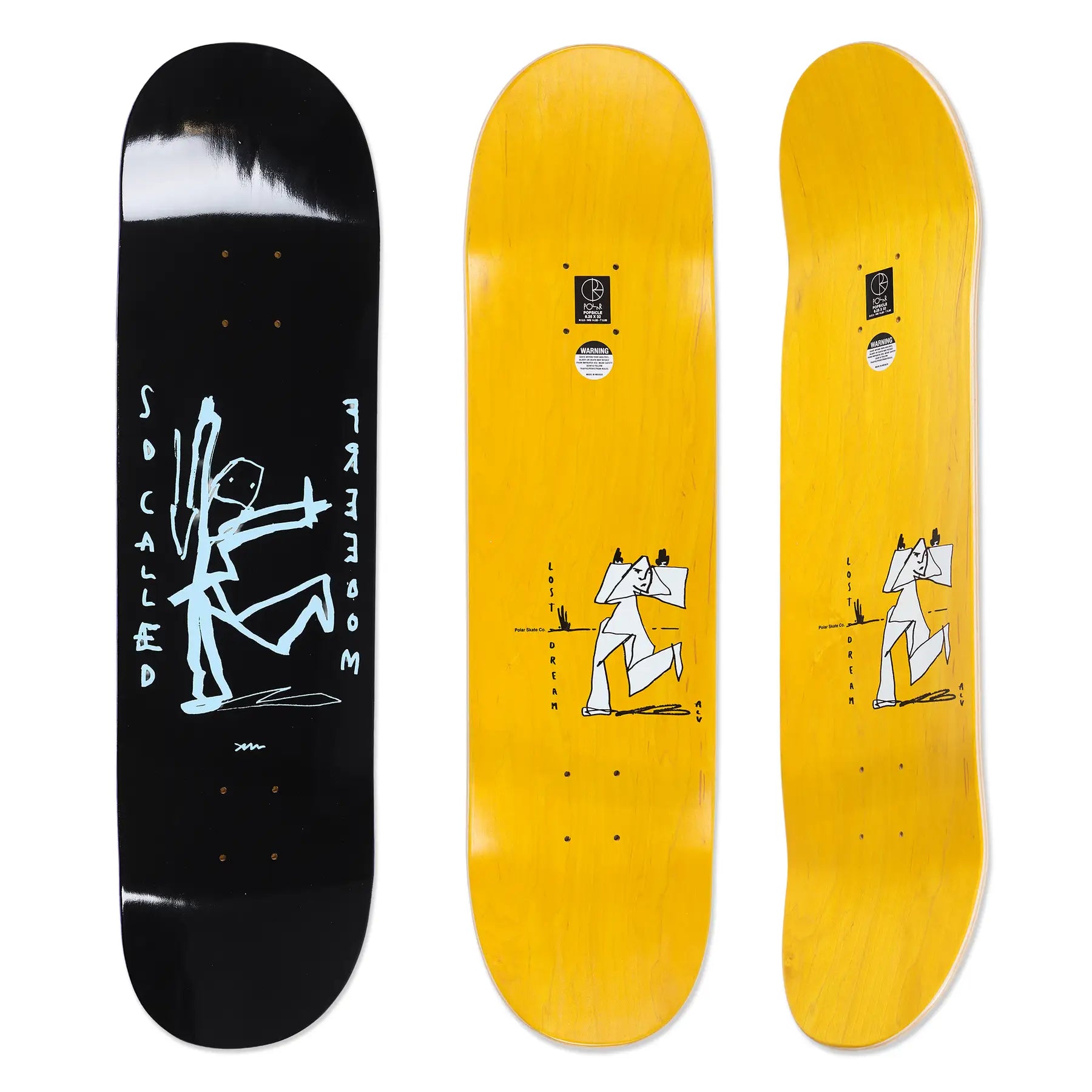 Polar Team Alv Freedom Skate Deck
