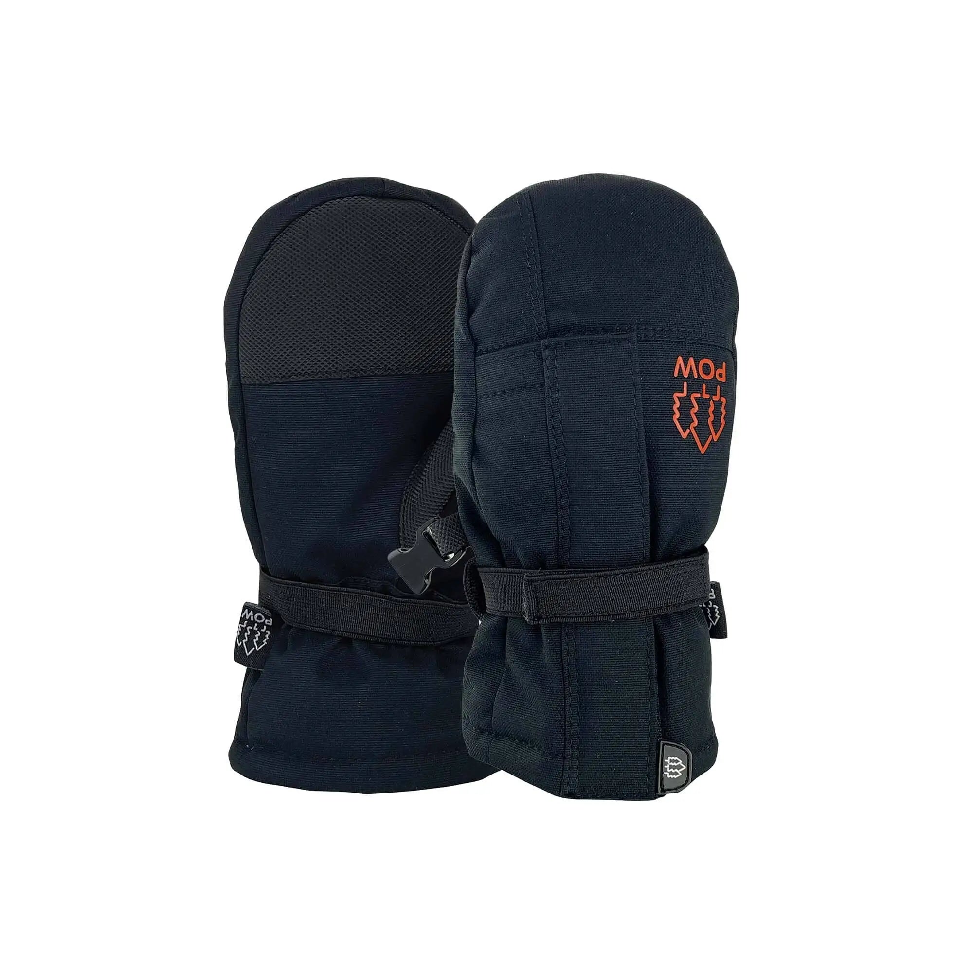 Pow MC Kids Mitt Black 2Y