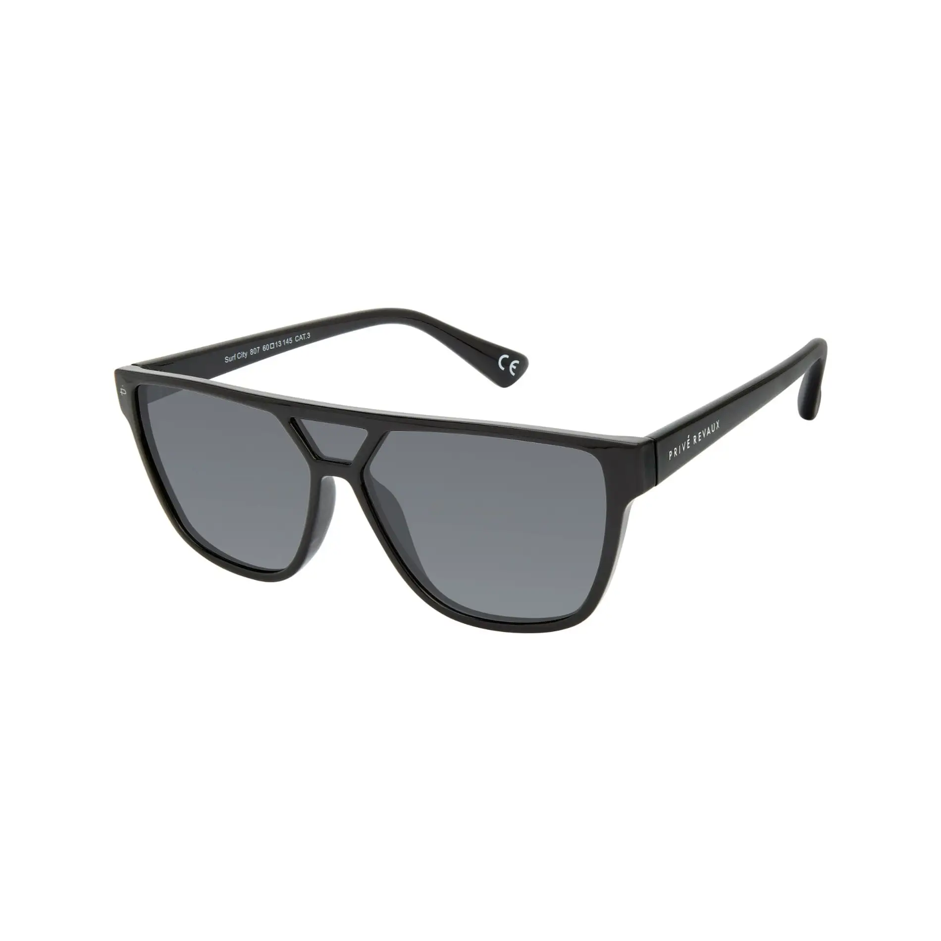 Prive Revaux The Surf City Sunglasses Black