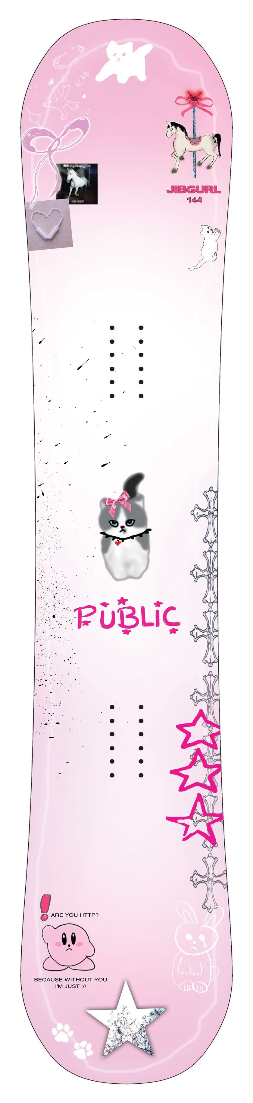 PUBLIC Jibgurl Snowboard 2026