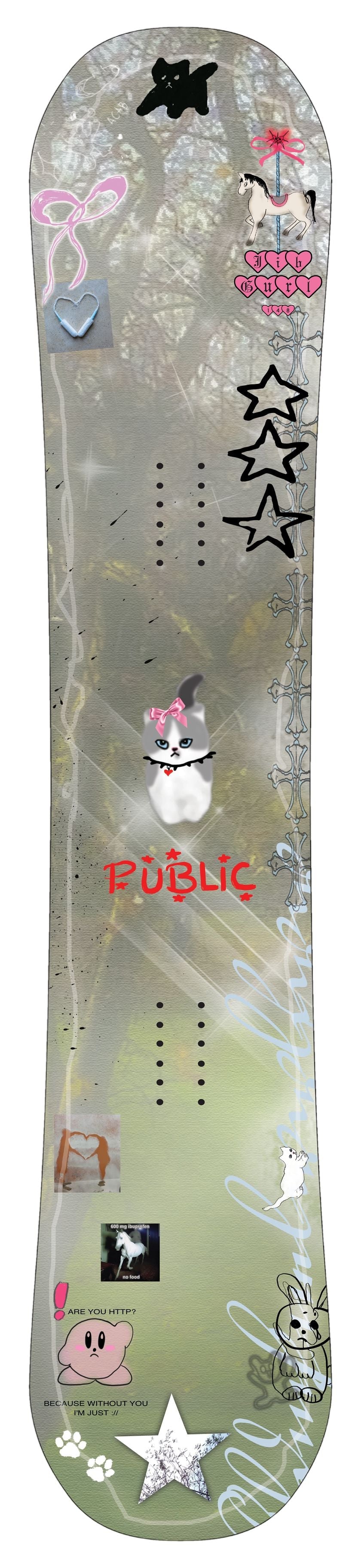 PUBLIC Jibgurl Snowboard 2026 148