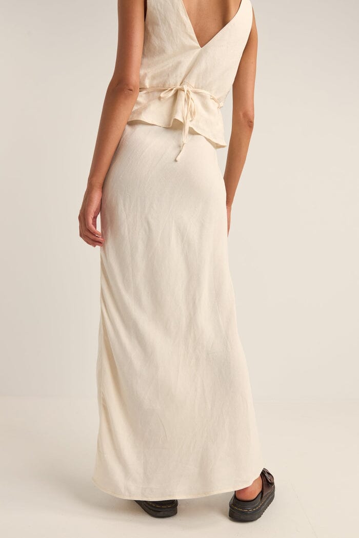 Rhythm Bias Cut Maxi Skirt