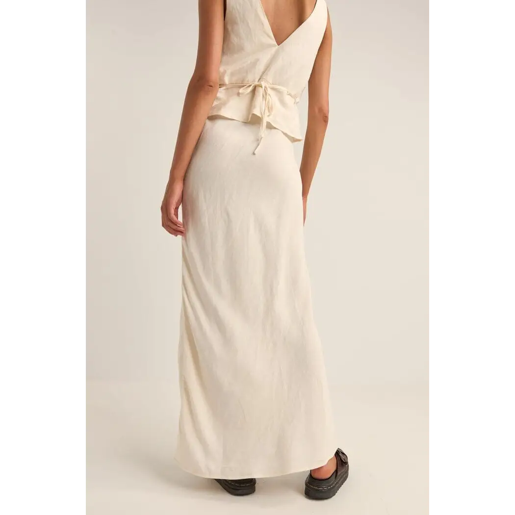 Rhythm Bias Cut Maxi Skirt