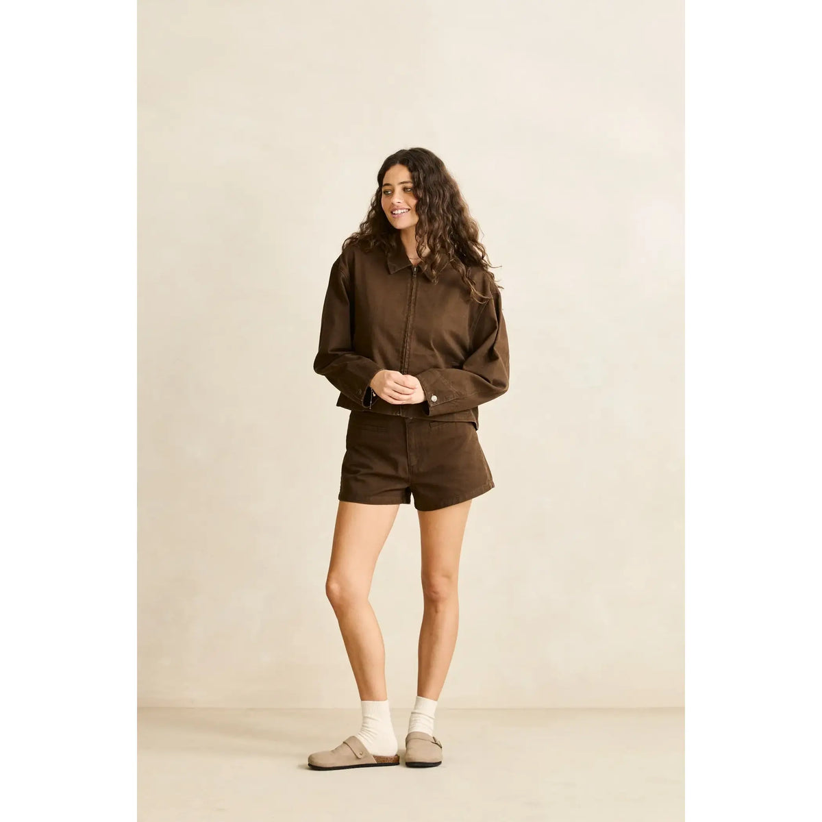 Rhythm Capri Relaxed Cropped Jacket