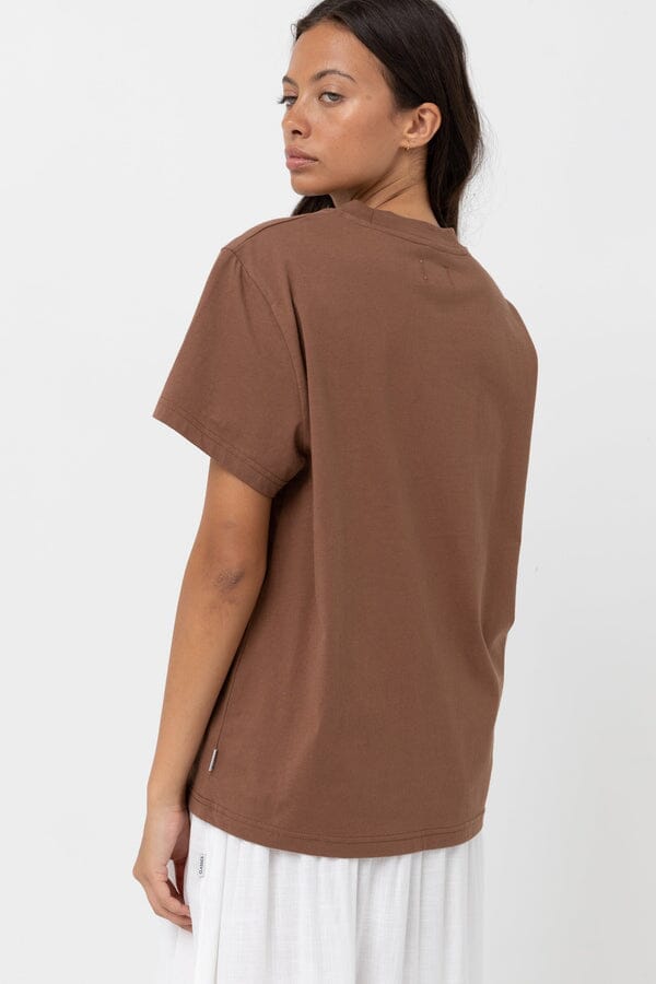 Rhythm Classic Band T-Shirt Chocolate