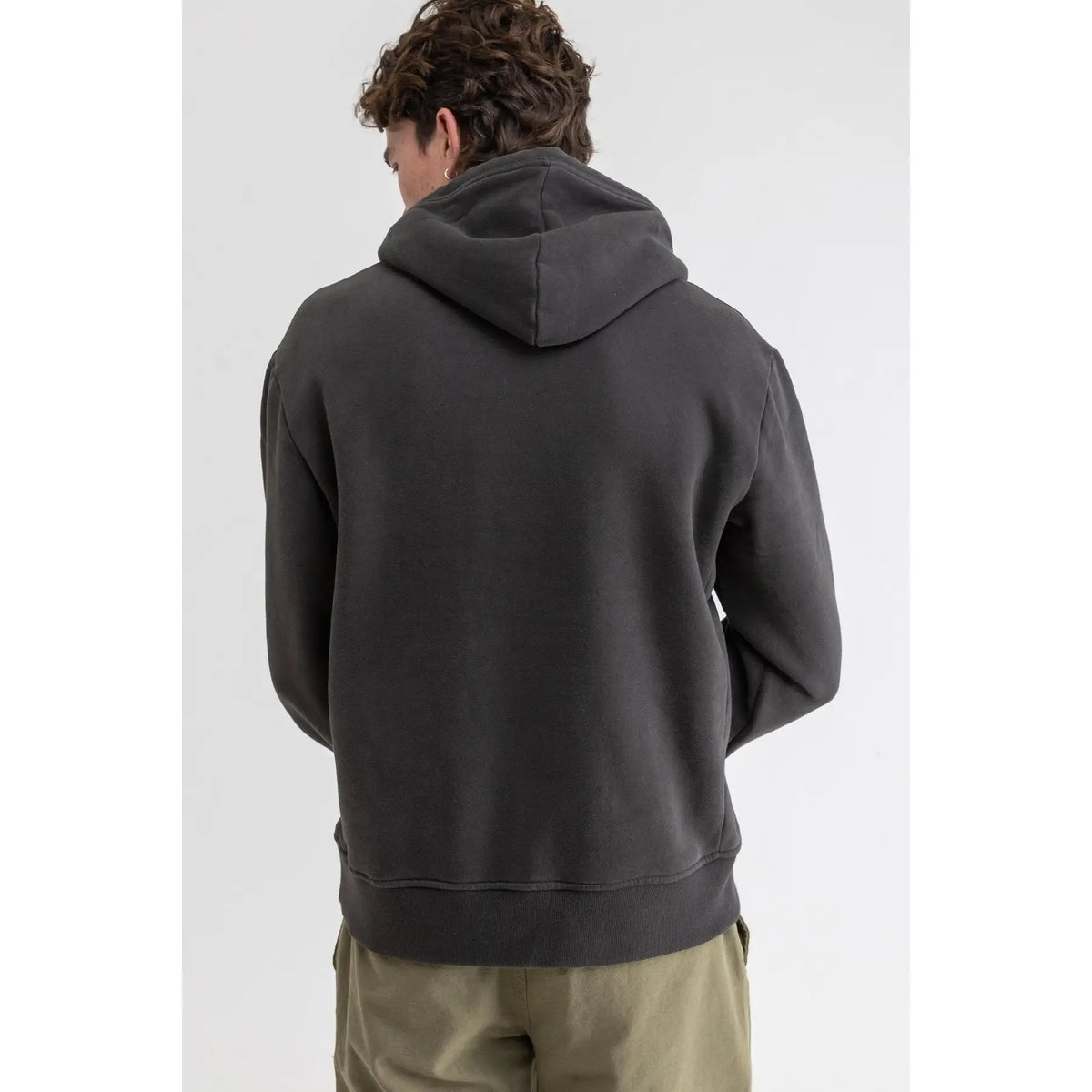 Rhythm Classic Fleece Hood - Vintage Black