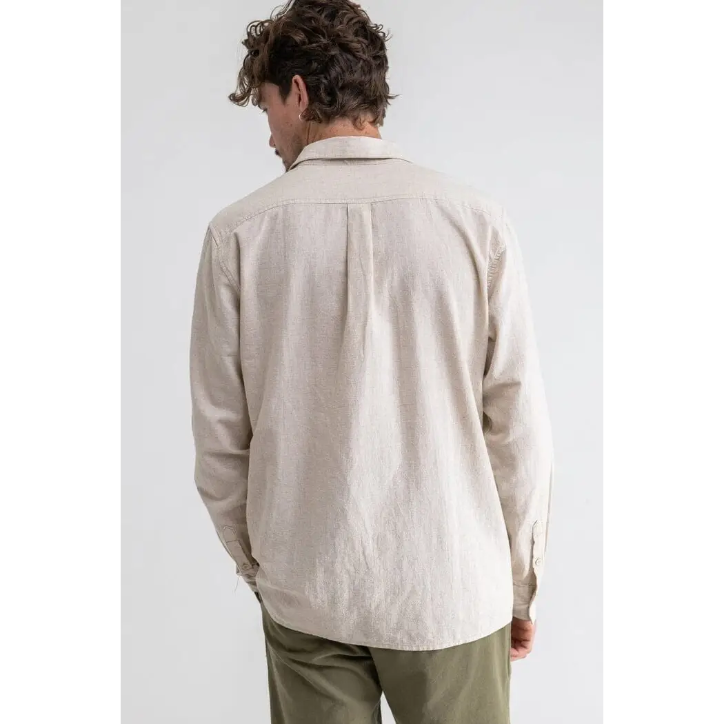 Rhythm Classic Linen Long Sleeve Shirt