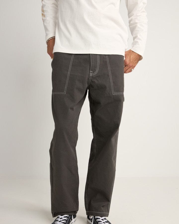 Rhythm Contrast Stitch Carpenter Pants