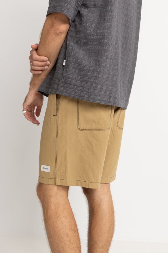 Rhythm Contrast Stitch Jam Shorts