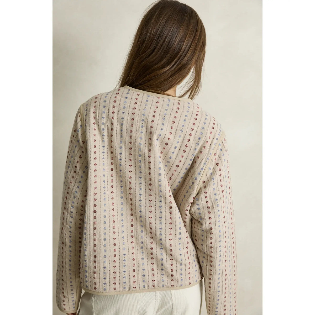 Rhythm Daisy Floral Quilted Jacket