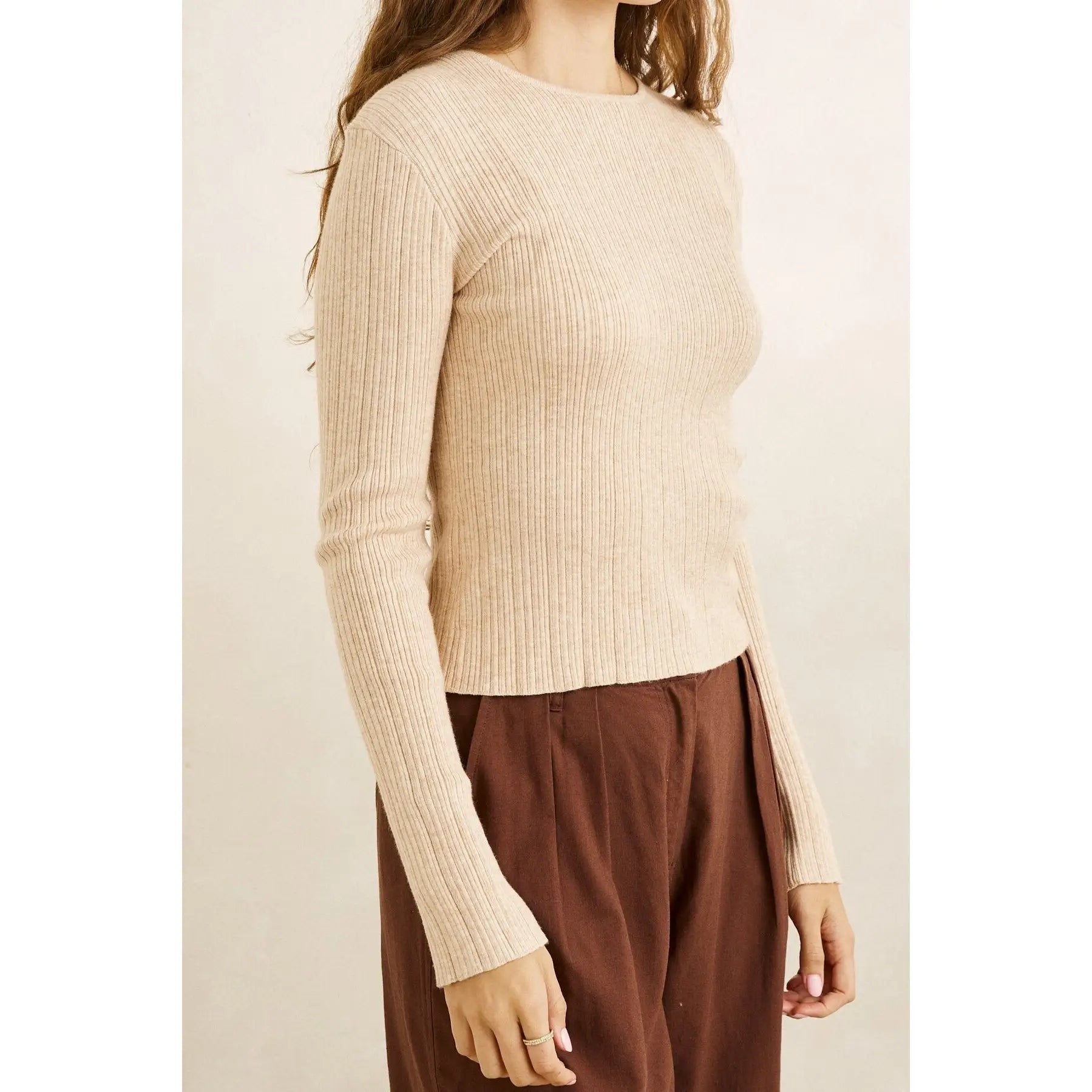 Rhythm Essential Long Sleeve Knit Top