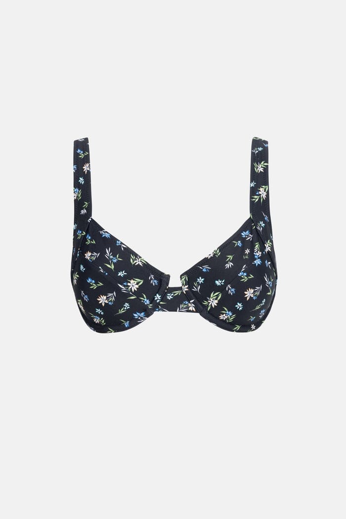 Rhythm Fleur Floral Underwire Hi Cut Bikini
