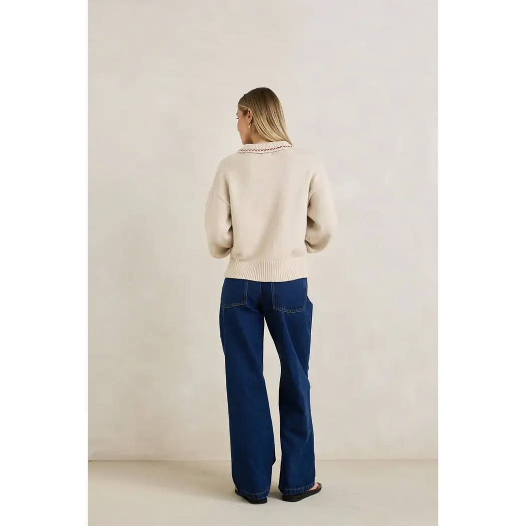 Rhythm Frankie Dual Zip Cardigan