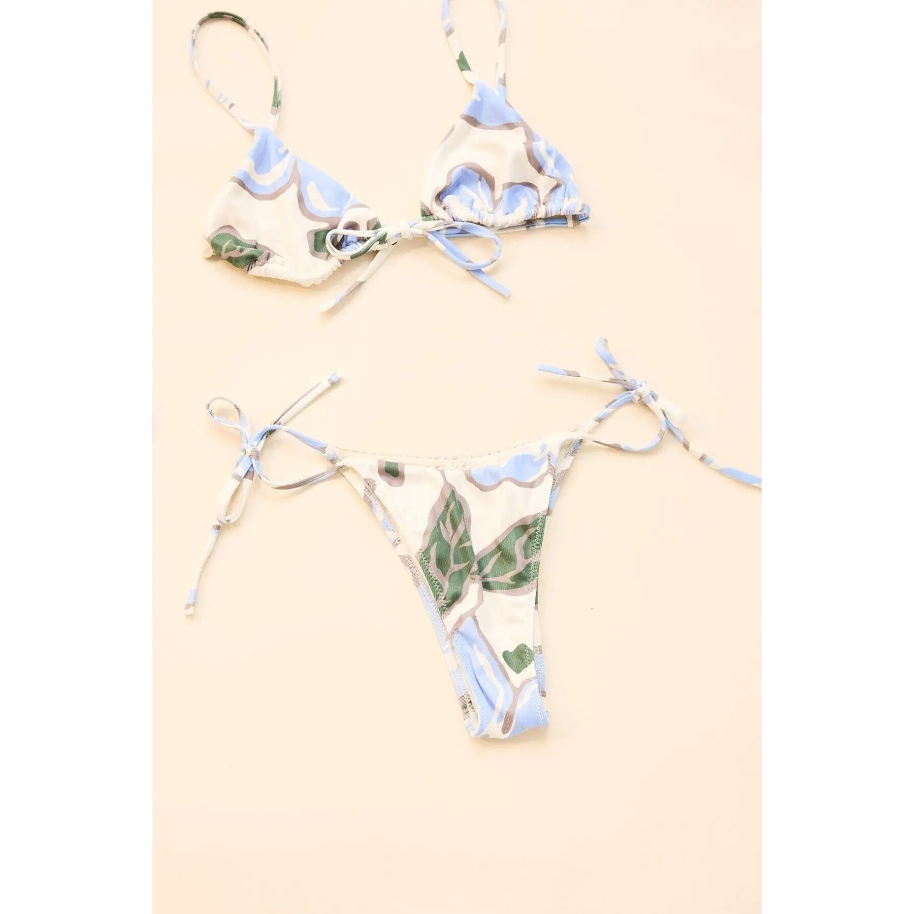 Rhythm Gigi Flora Tie Hi Cut Bikini