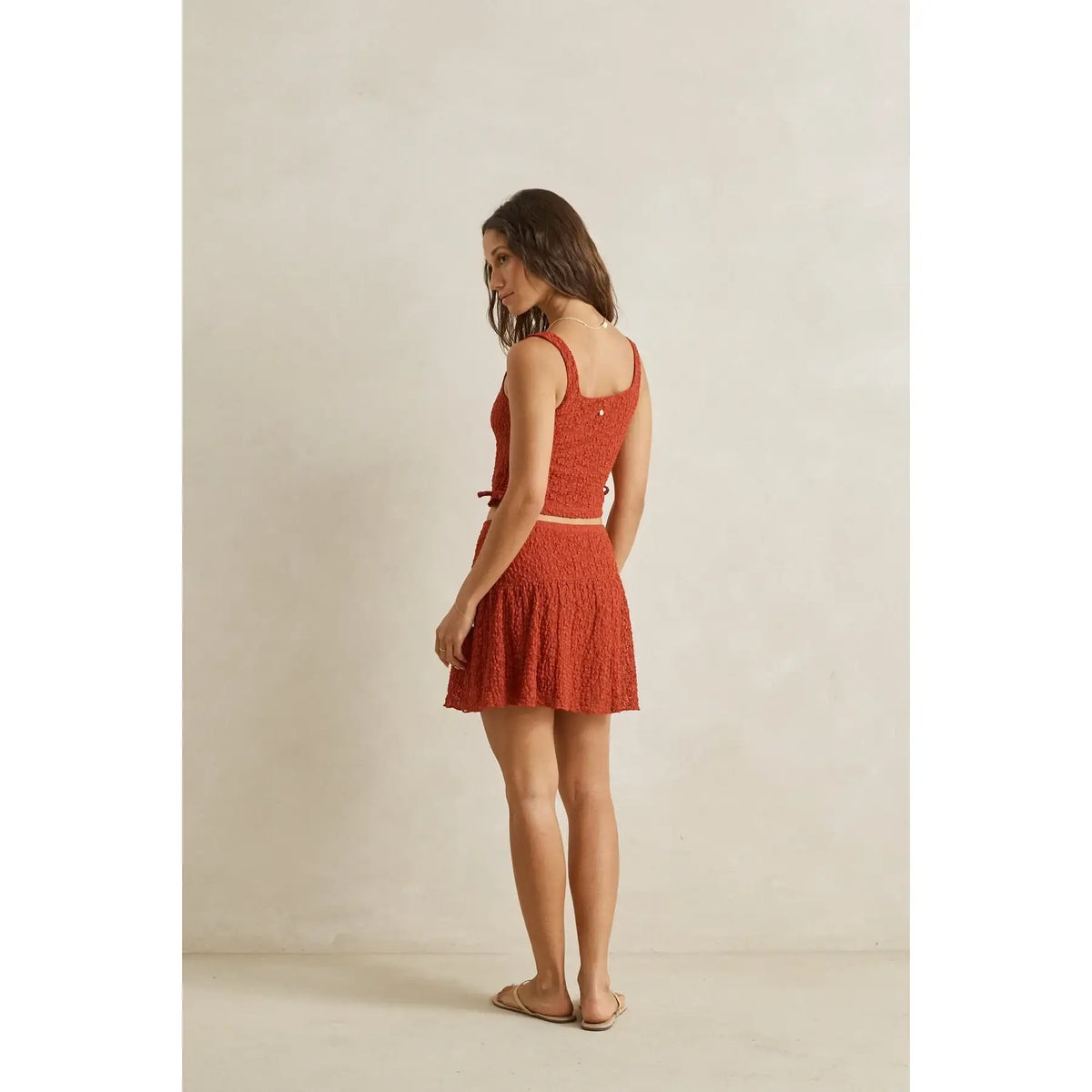Rhythm Gigi Lace Mini Skirt