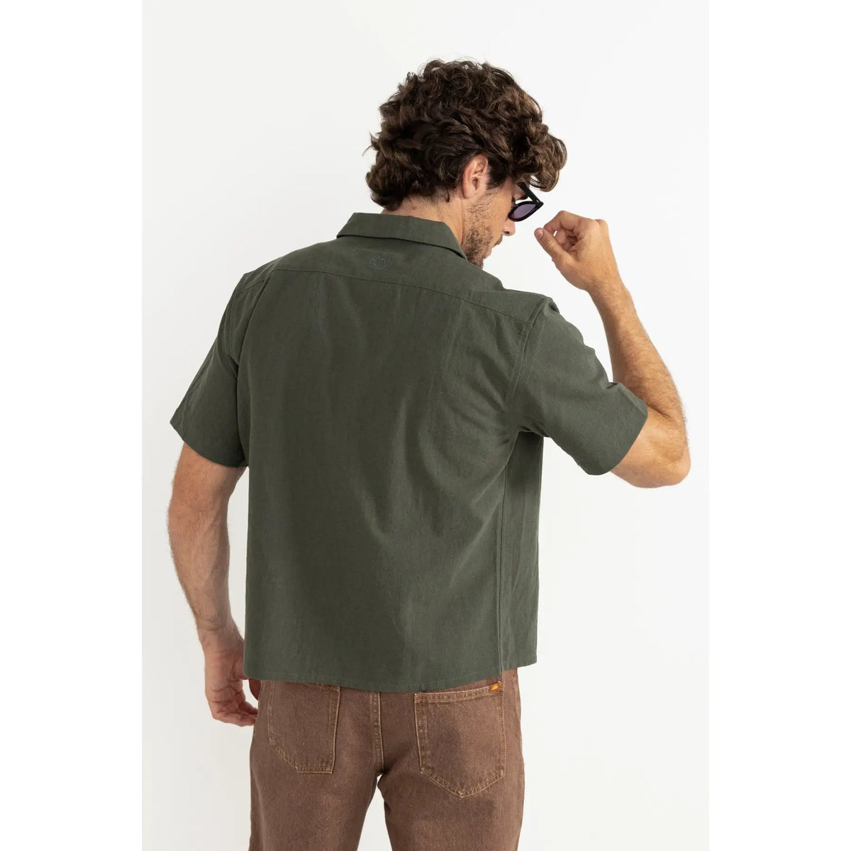 Rhythm Grange Crop Shirt