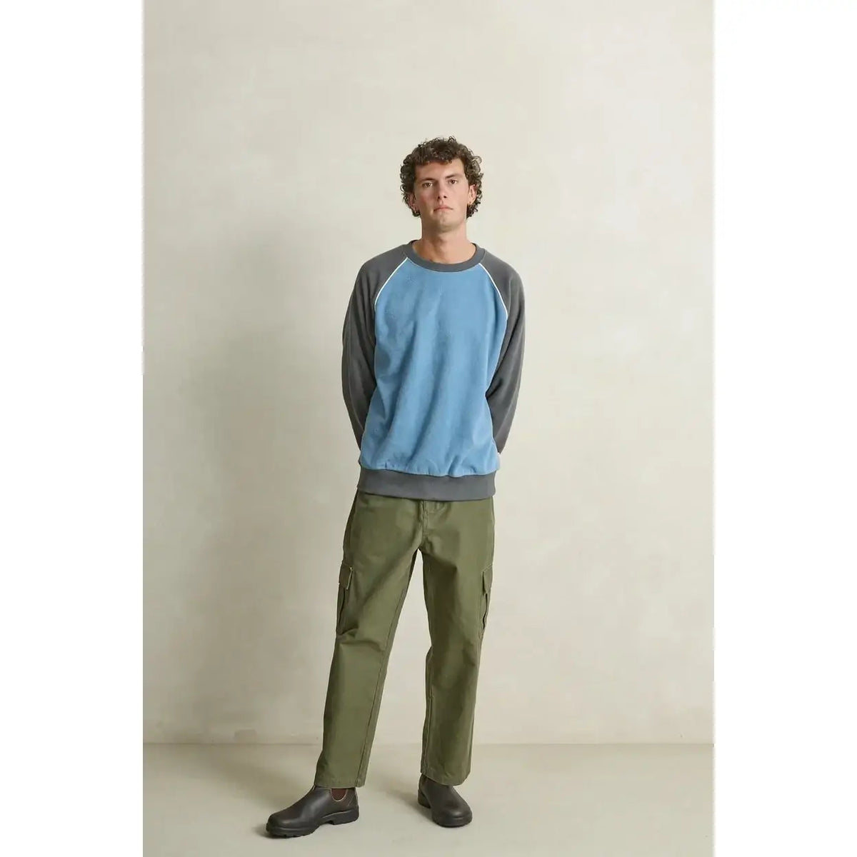 Rhythm Heavyweight Raglan Polar Crew