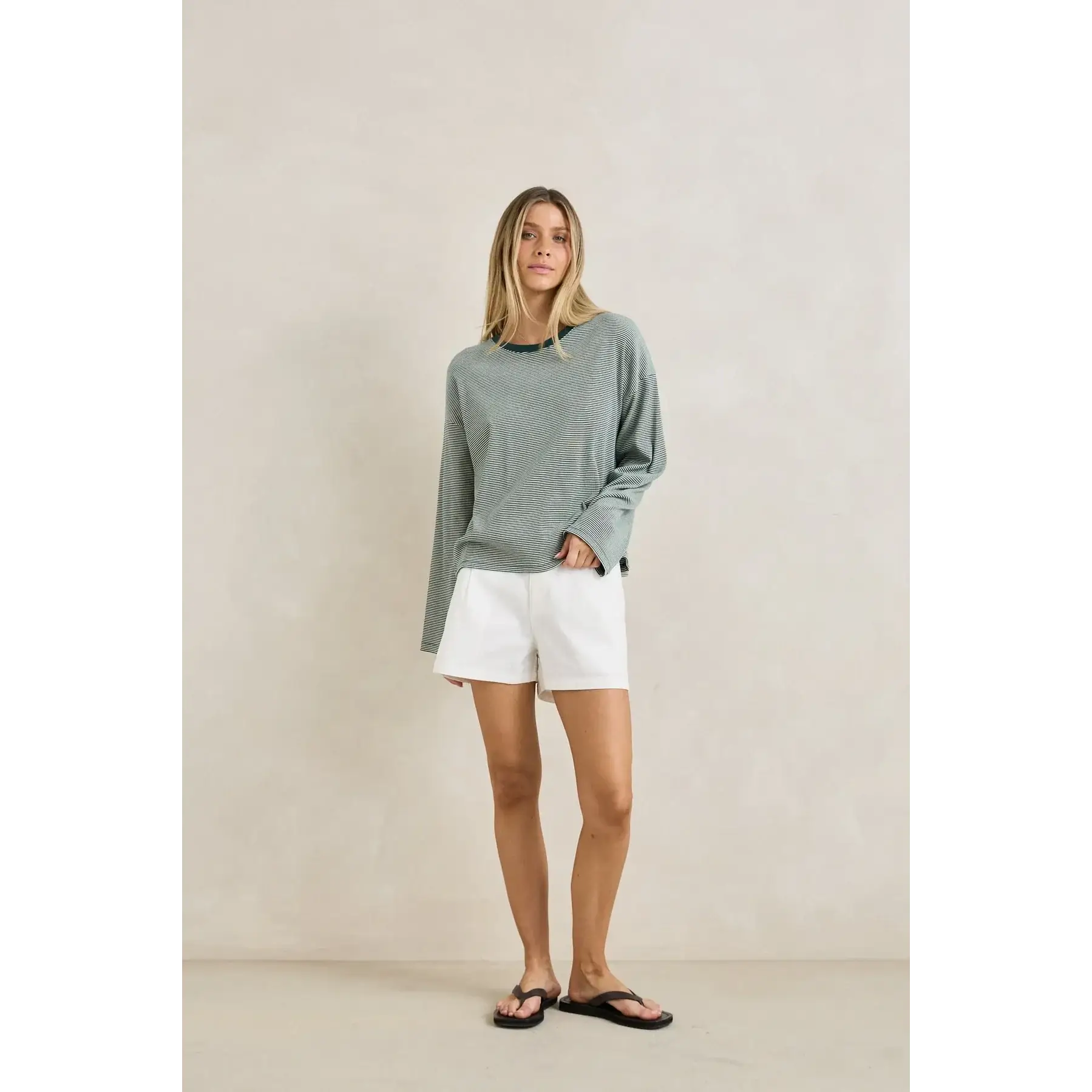 Rhythm Lexi Stripe Long Sleeve Top