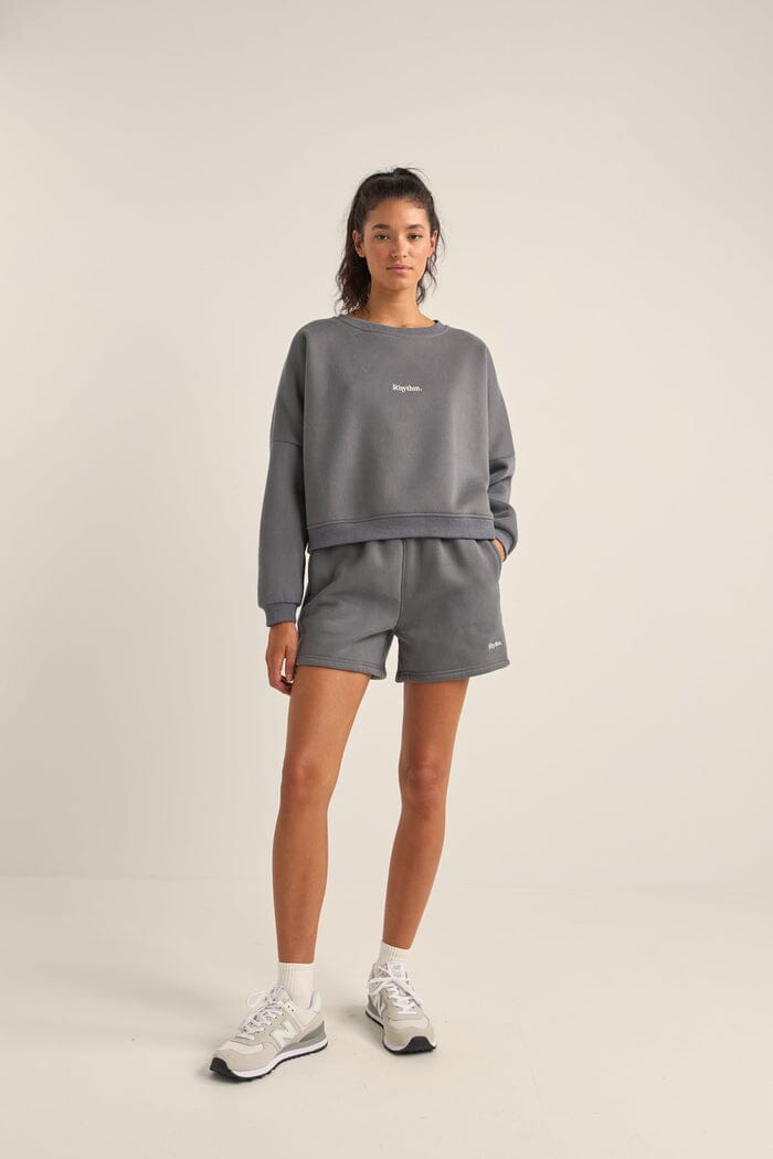 Rhythm Logo Crew Neck Fleece