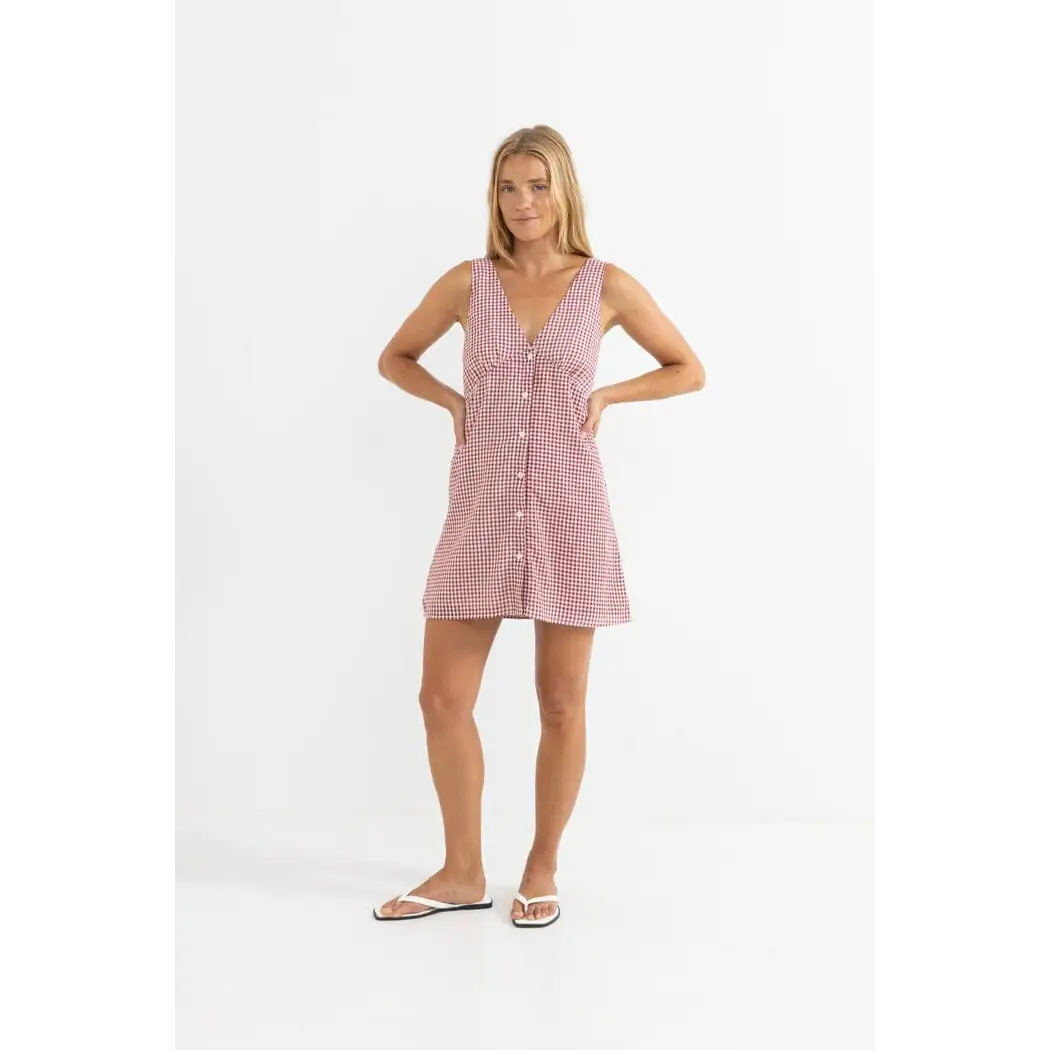 Rhythm Lola Check Mini Dress