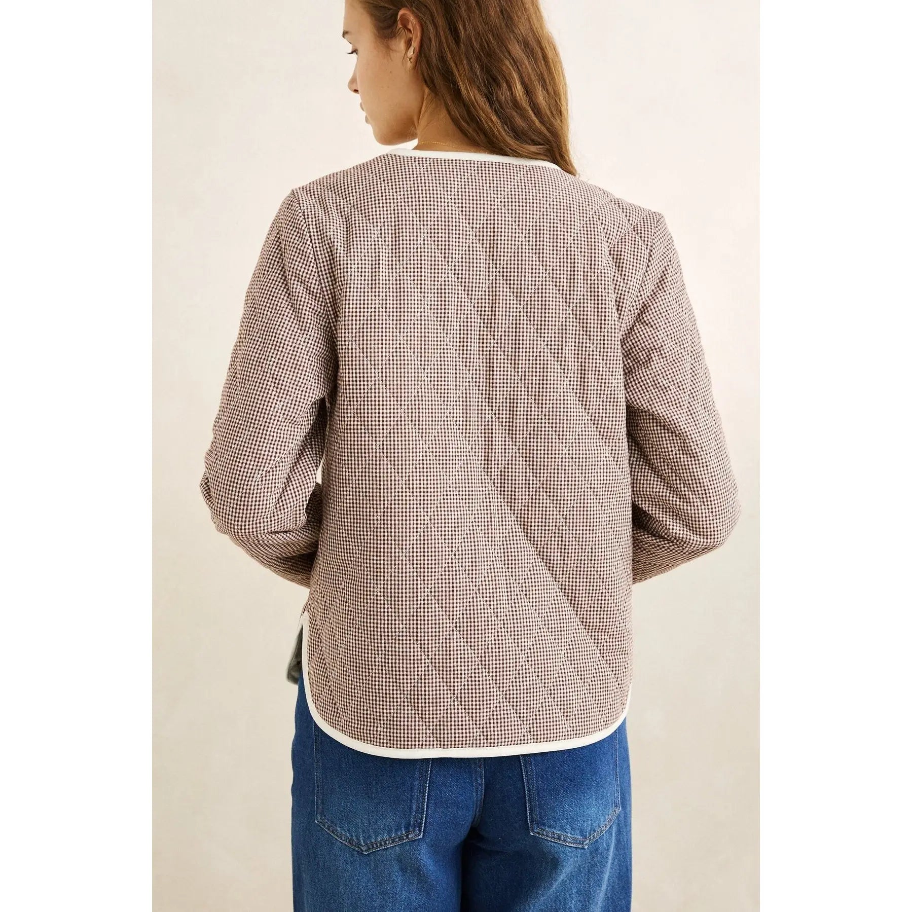 Rhythm London Check Reversible Quilted Jacket
