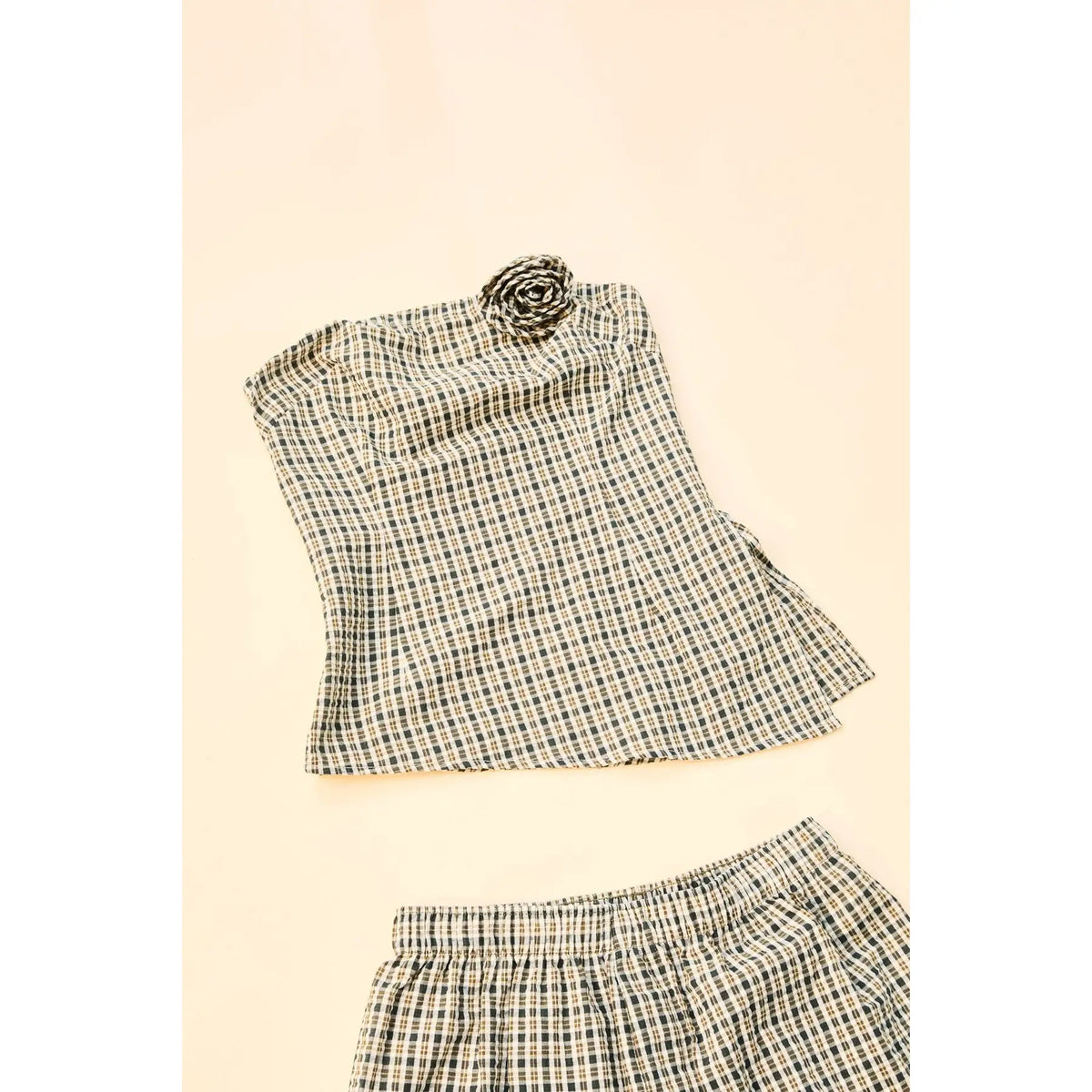 Rhythm Lottie Check Top