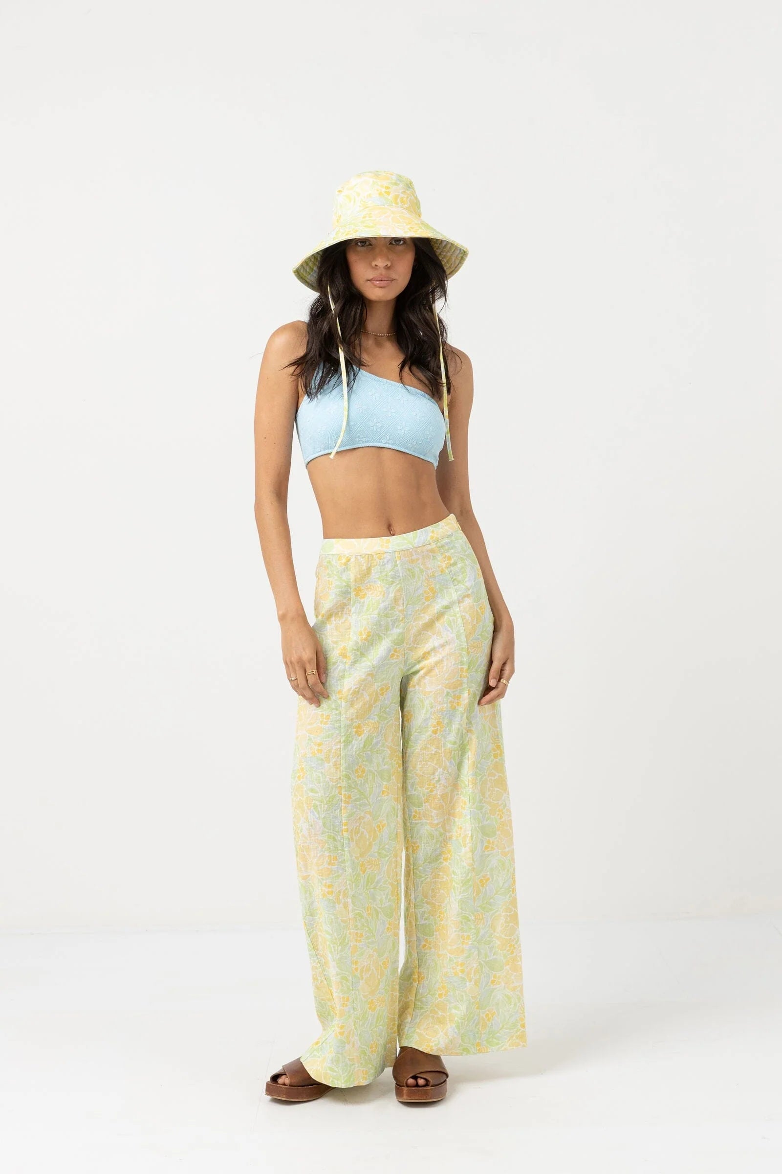 Rhythm Magnolia Floral Bucket Hat