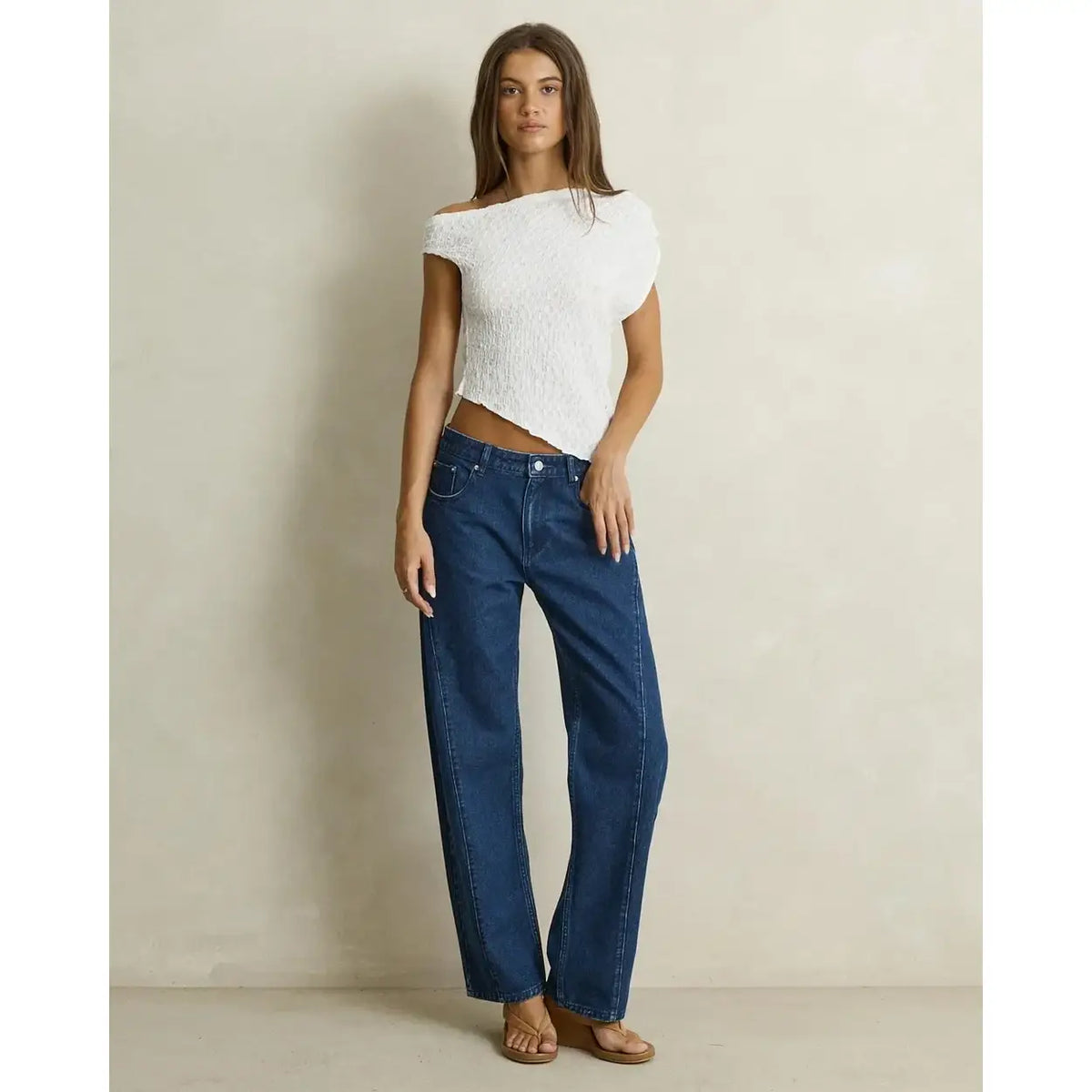 Rhythm Maya Lace Asymmetric Top