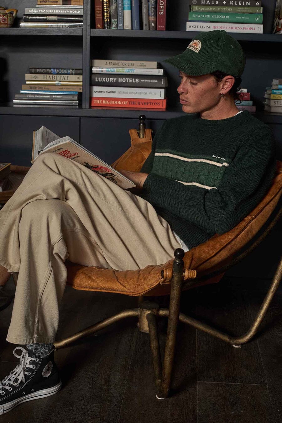 Rhythm Mohair Stripe Knit