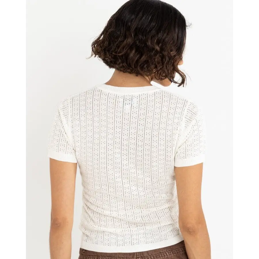 Rhythm Ojai Pointelle Knit Top