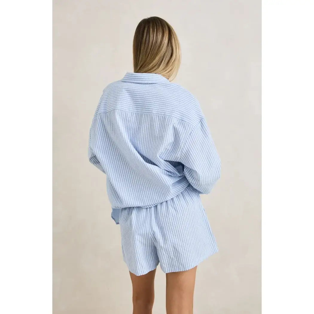 Rhythm Overswim Stripe Shorts