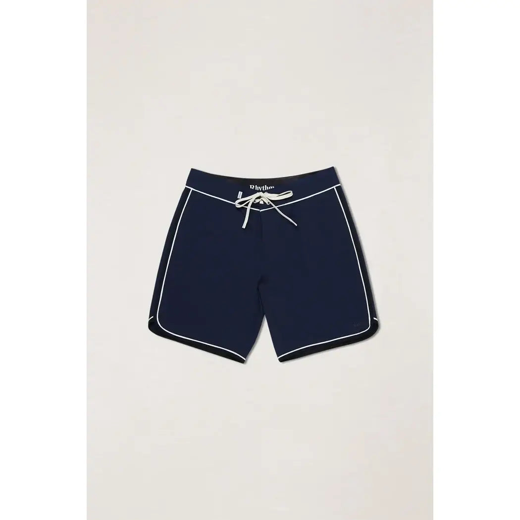 Rhythm Scalloped Stretch Trunk Boardshorts