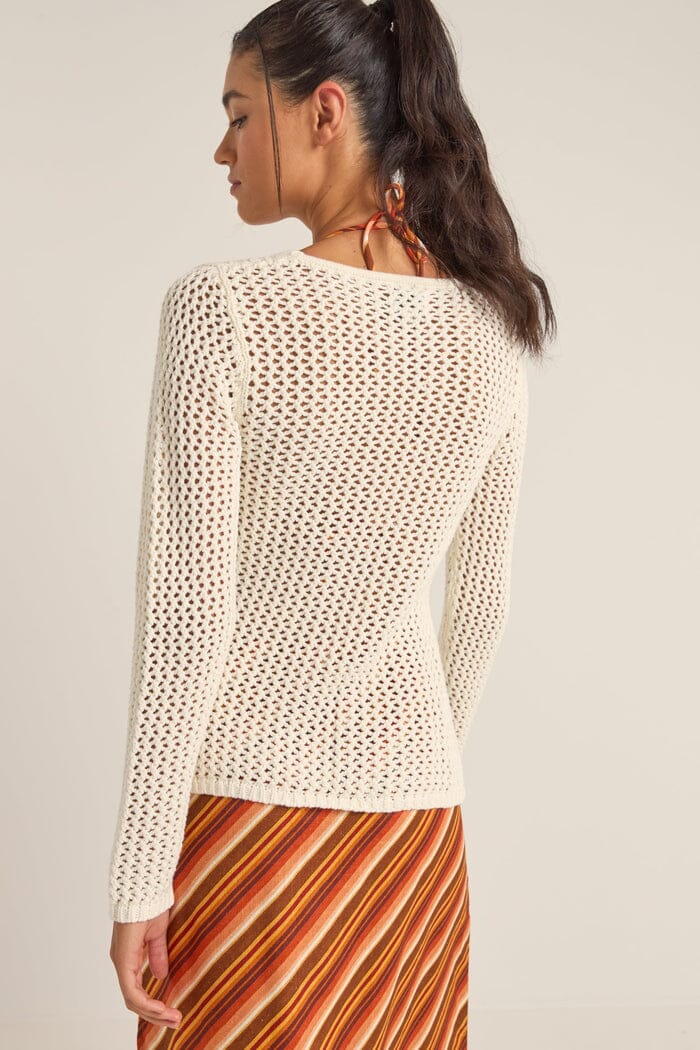 Rhythm Seashell Tie Front Top