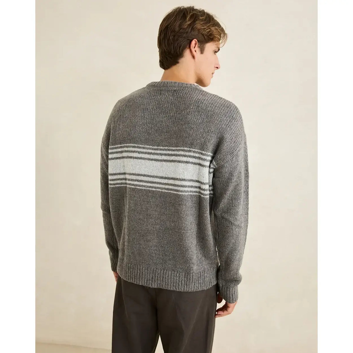 Rhythm Strata Knit - Charcoal