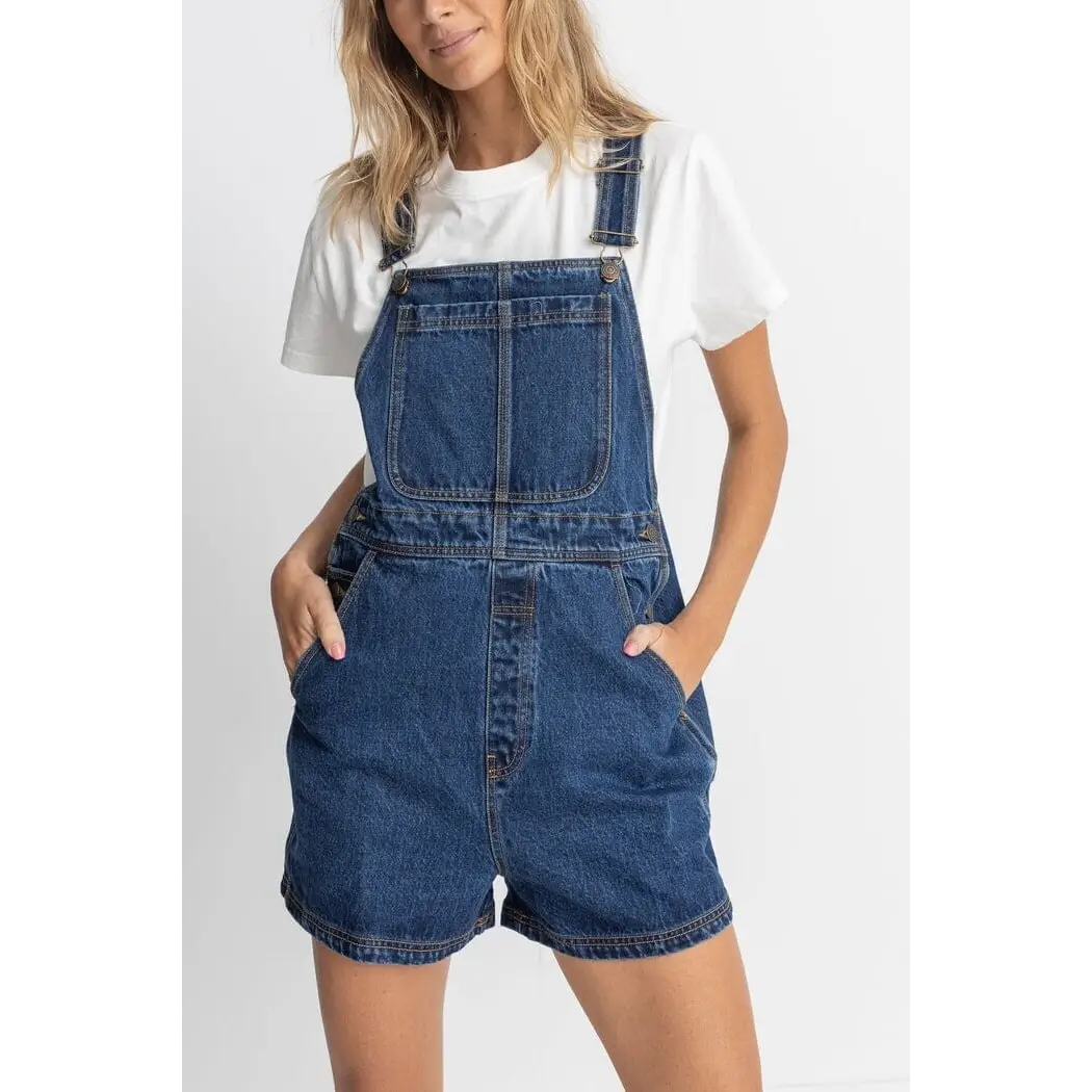 Rhythm Tides Short Overalls