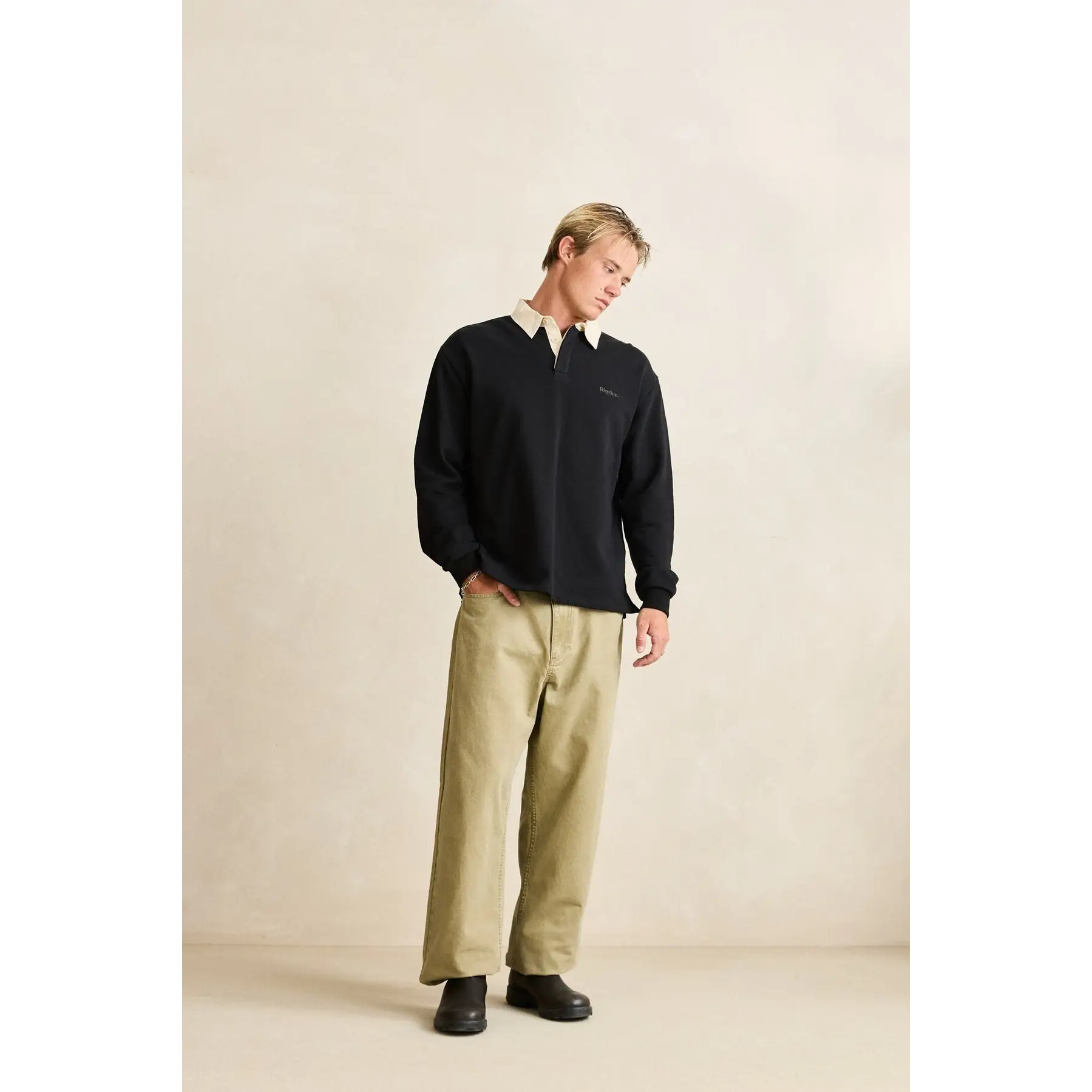 Rhythm Vintage Rugby Polo