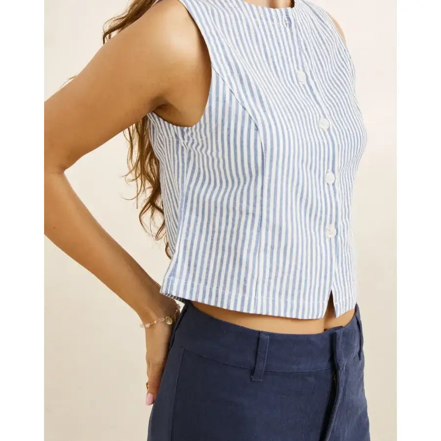 Rhythm Vista Stripe Vest