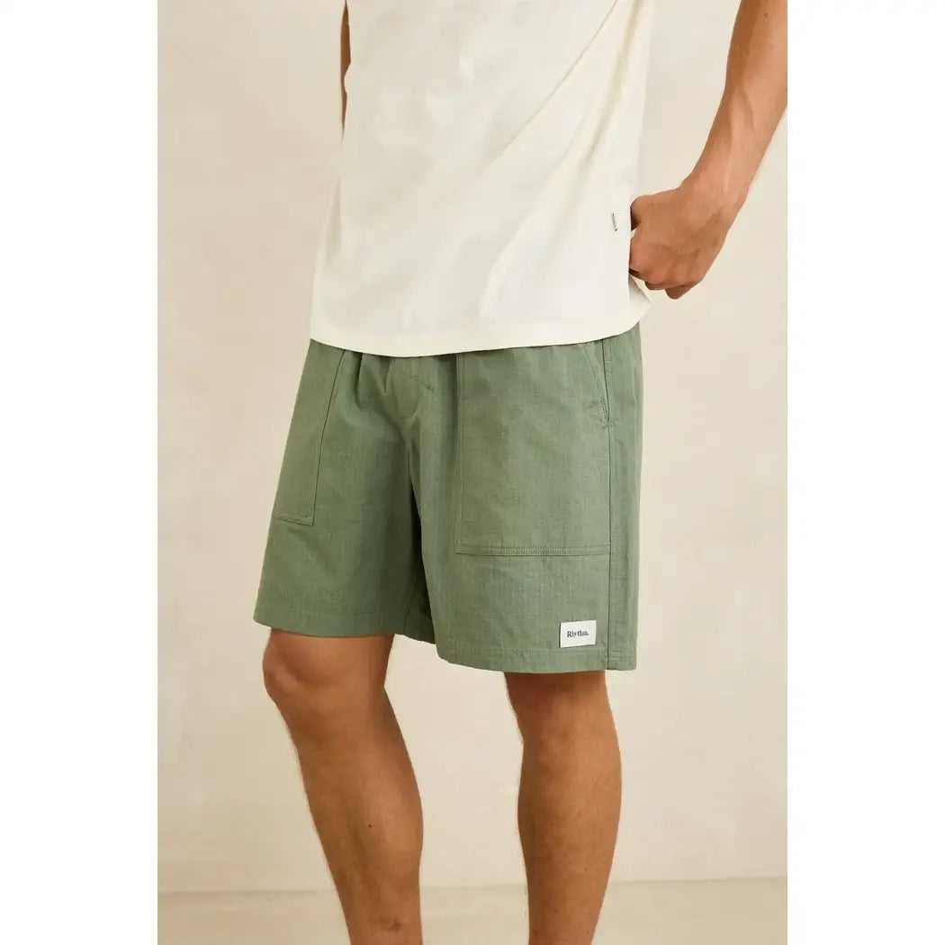 Rhythm Worn Path Ripstop Jam Shorts