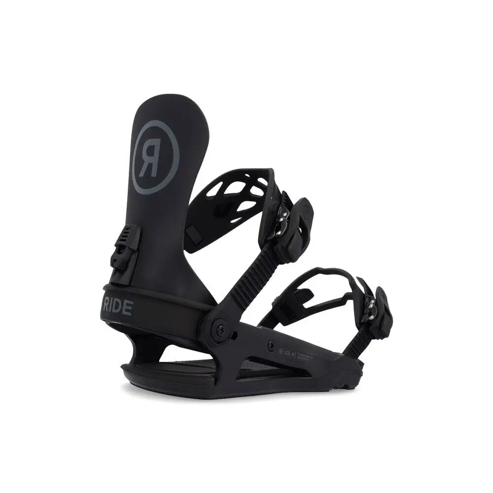 Ride Cl-4 Snowboard Bindings 2025 - Black