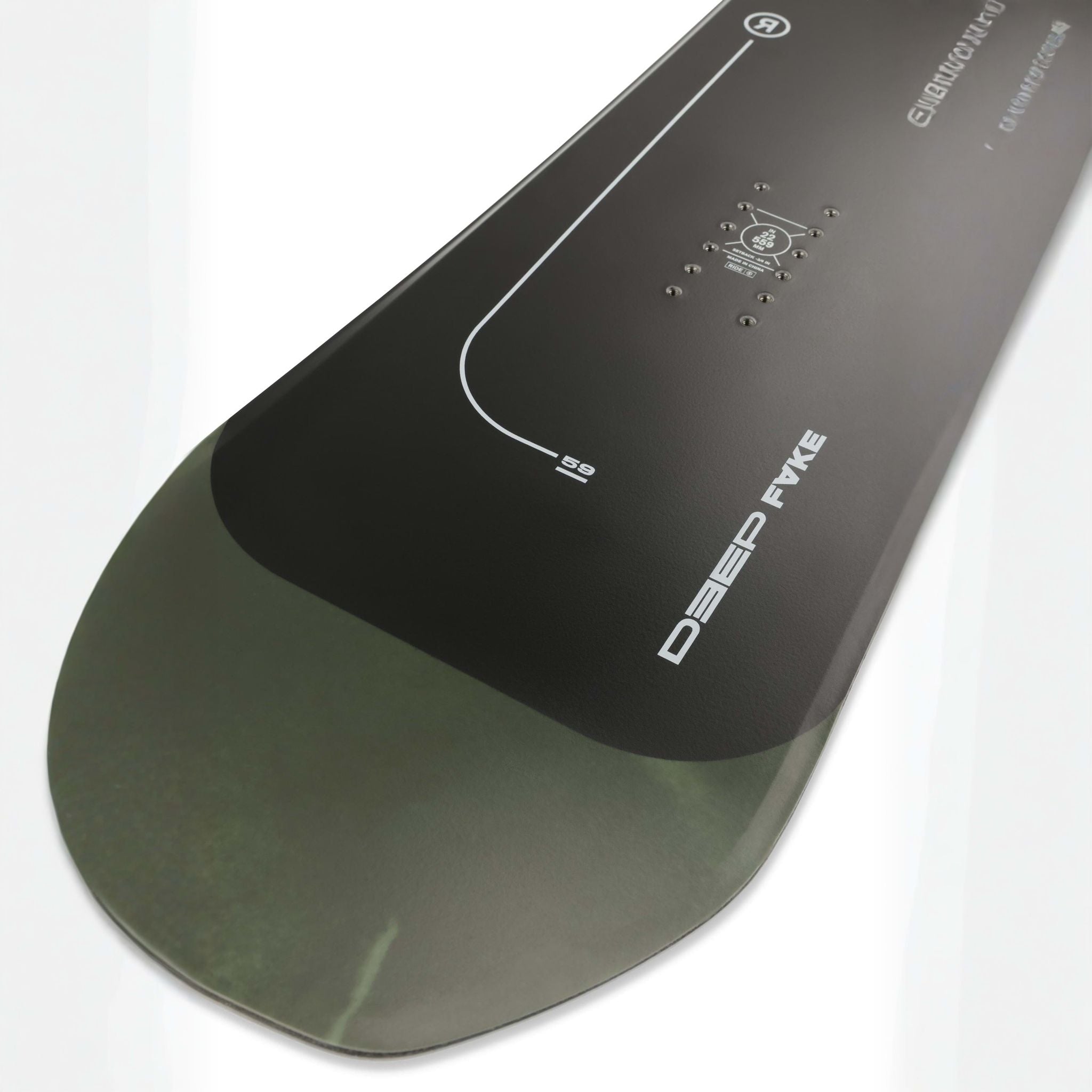 Ride Deep Fake Snowboard 2025