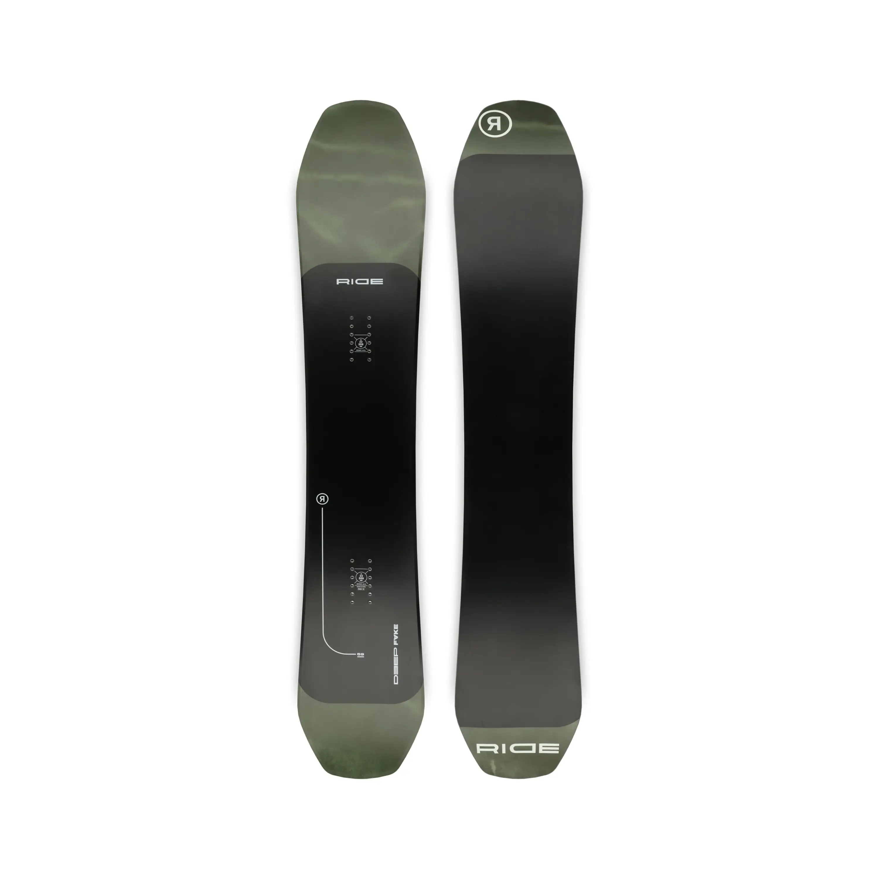 Ride Deep Fake Wide Snowboard 2025