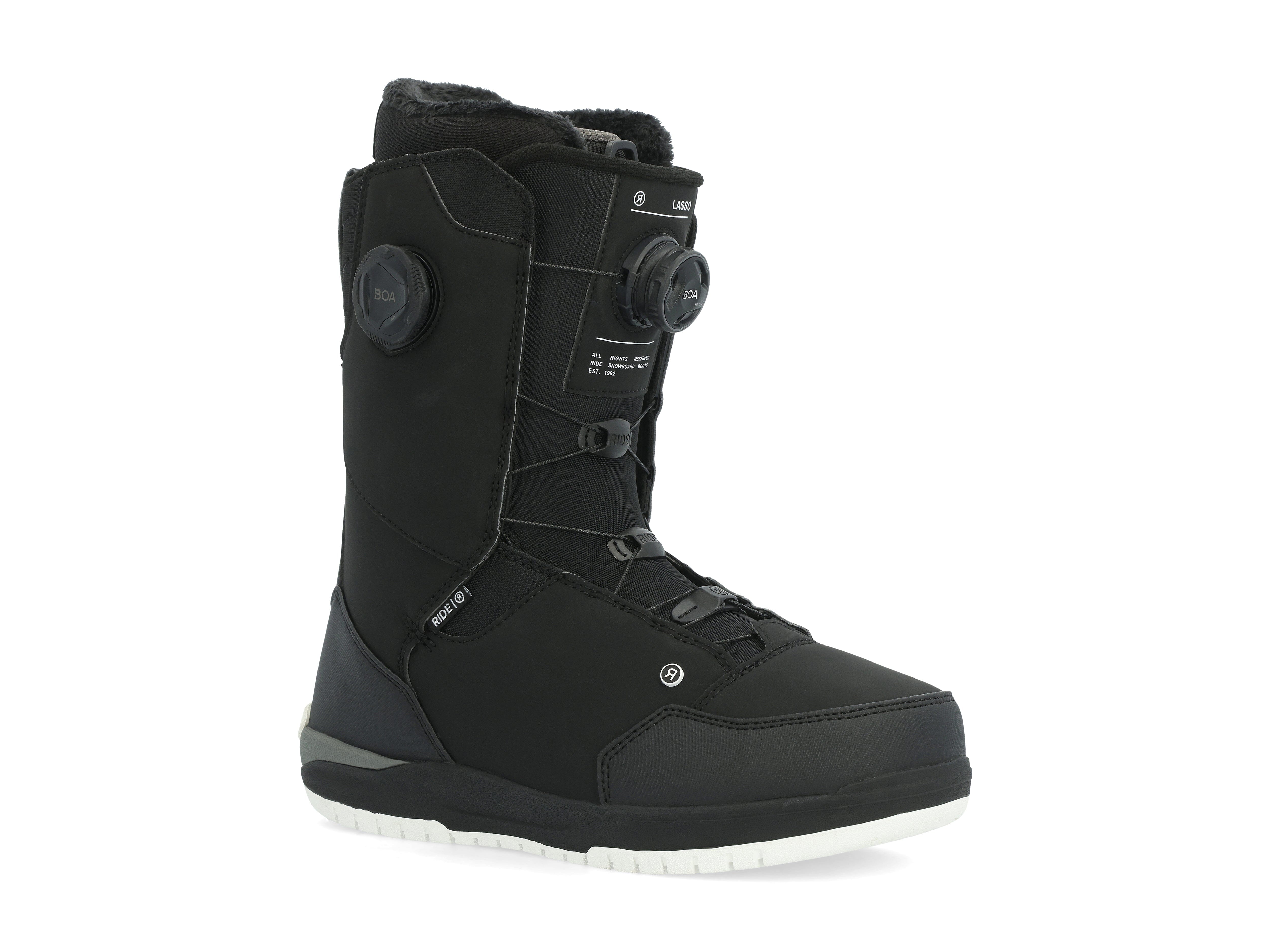Ride Lasso Snowboard Boots 2024 Black 9