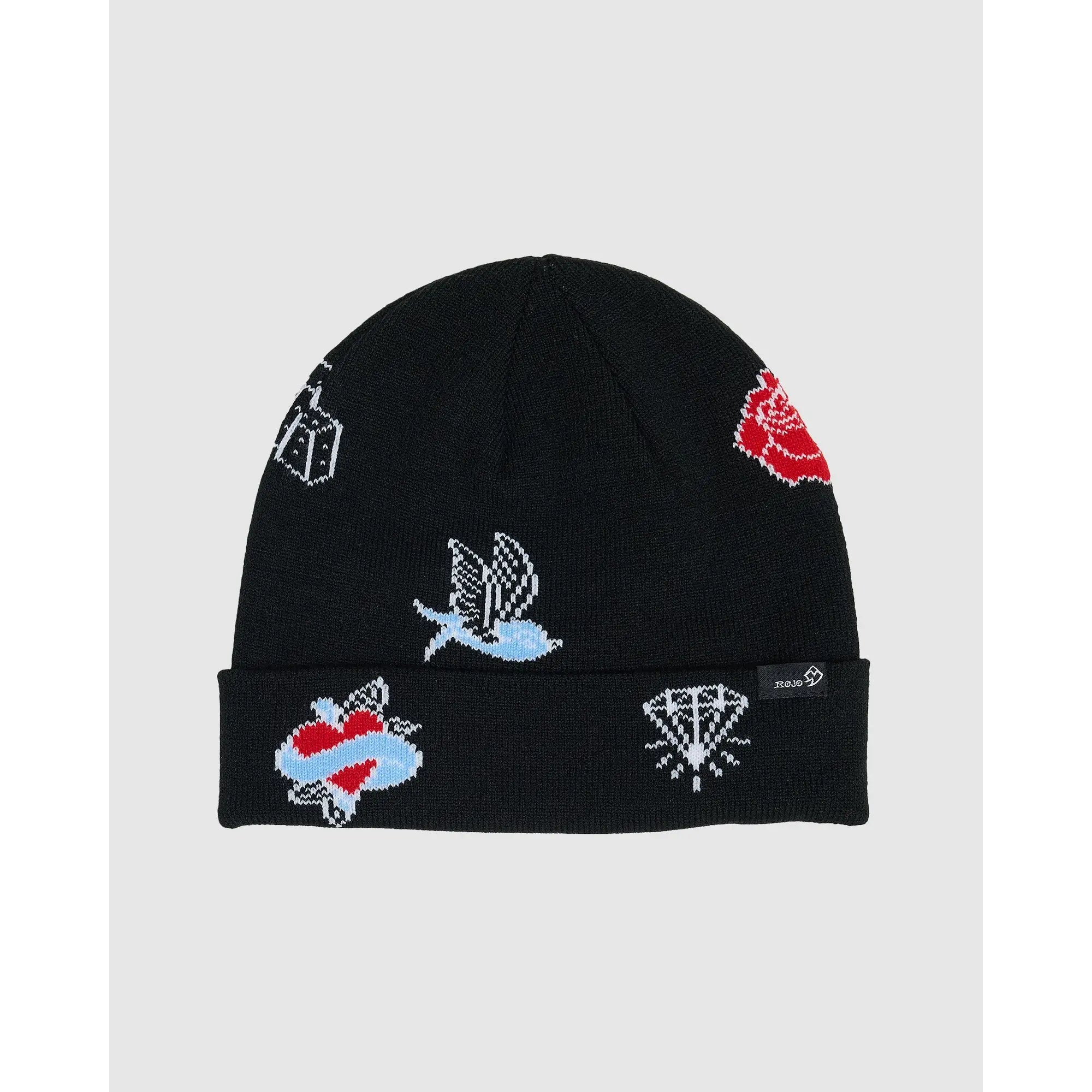 Rojo Blue Bird Dayz Beanie