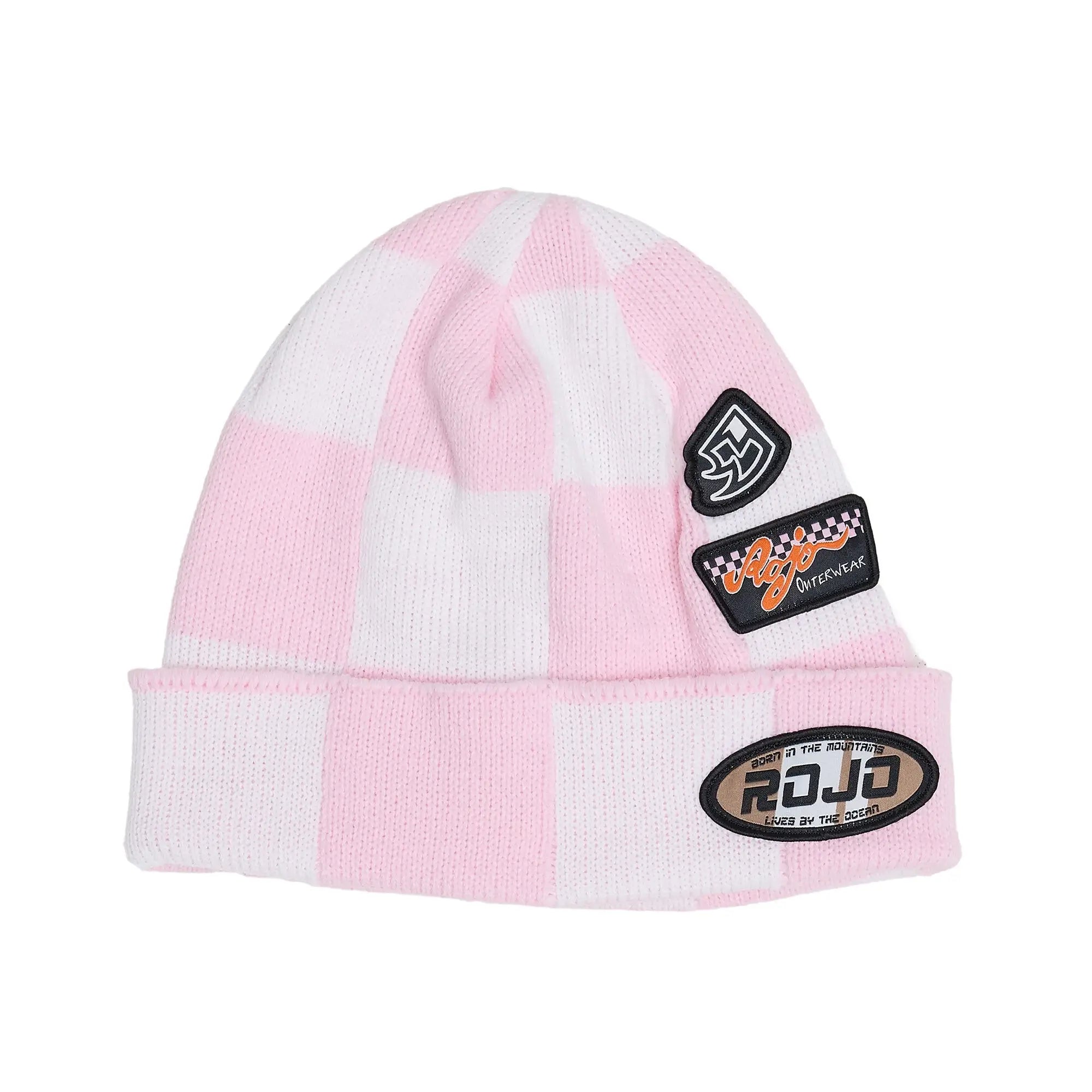 Rojo Check Beanie