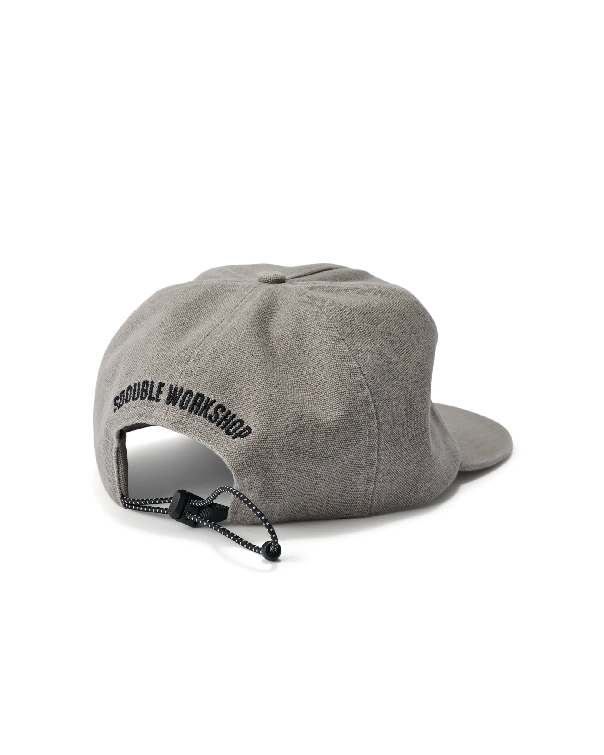 S Double Canvas Cap - Grey