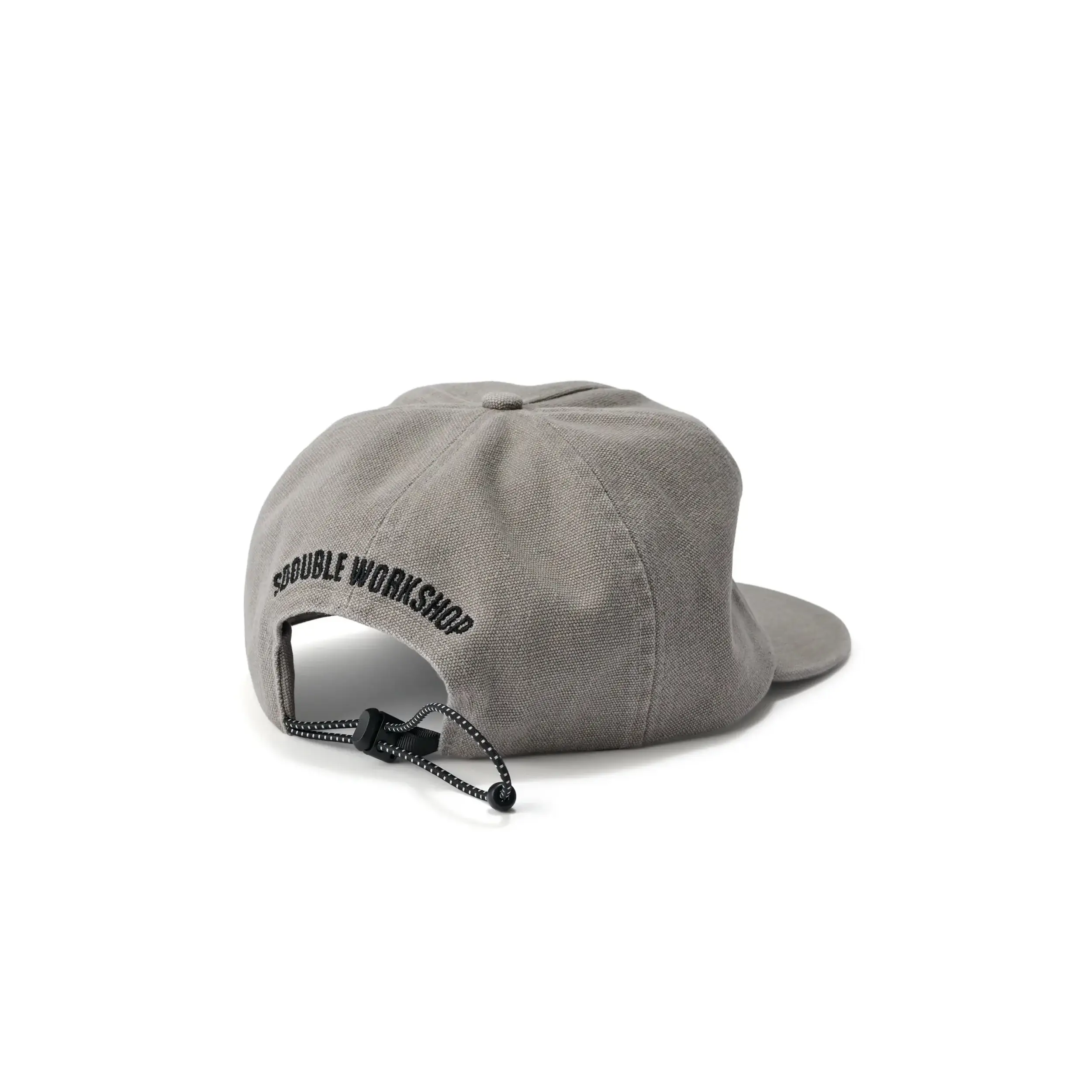 S Double Canvas Cap - Grey