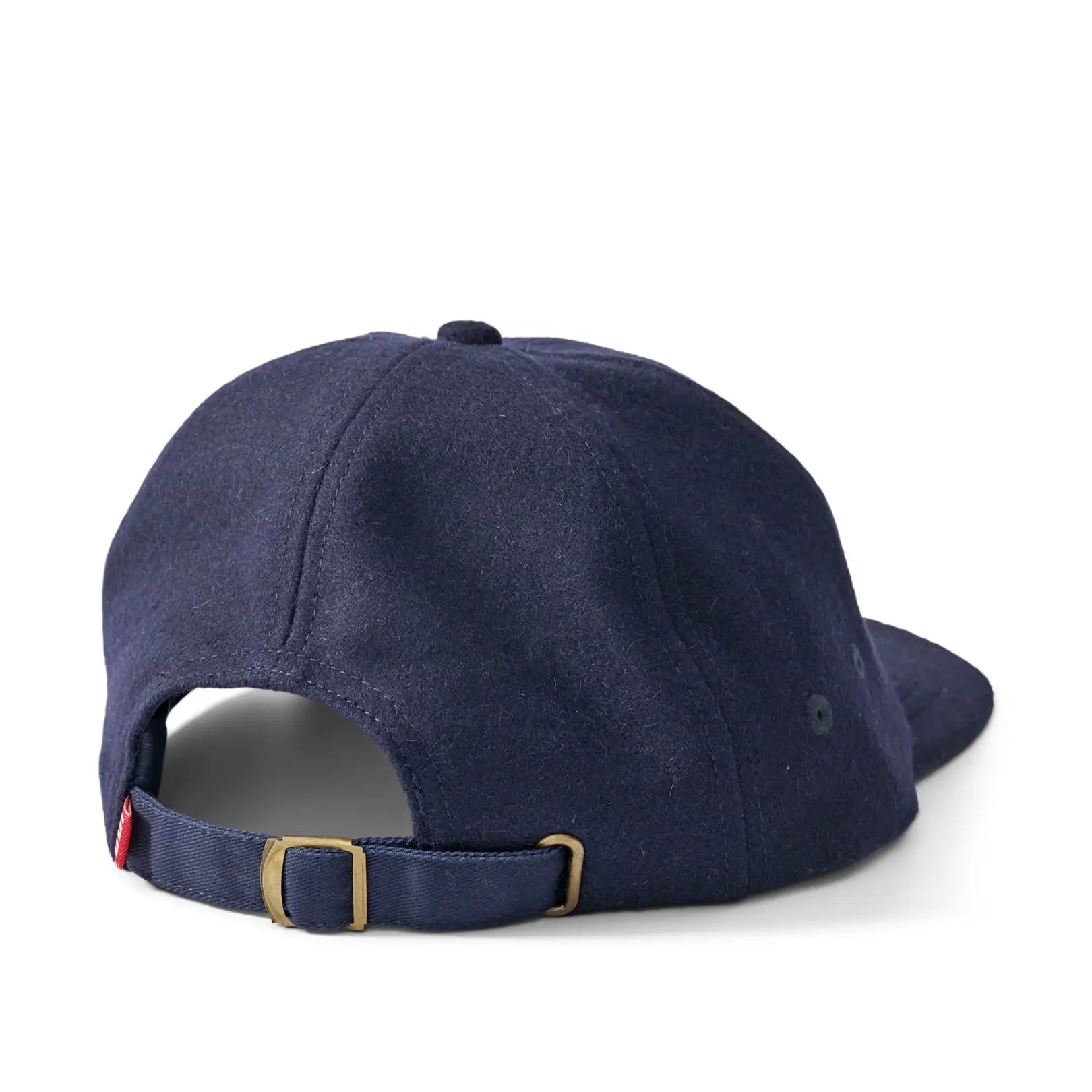 S Double Cursive Foldup Wool Strapback Cap